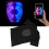 Programmable LED Lighted T Shirt for Dance Parties, XXL, Battery & App Control 5