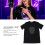 Programmable LED Lighted T Shirt for Dance Parties, XXL, Battery & App Control 4