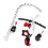 Mobile da culla con musica per neonato, peluche nero/rosso 15