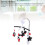 Modèle Océan 12,0 cm Peluche+ABS Noir-Rouge Mobile de lit 5