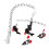 Modèle Océan 12,0 cm Peluche+ABS Noir-Rouge Mobile de lit 11