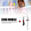 Mobile da culla con musica per neonato, peluche nero/rosso 5