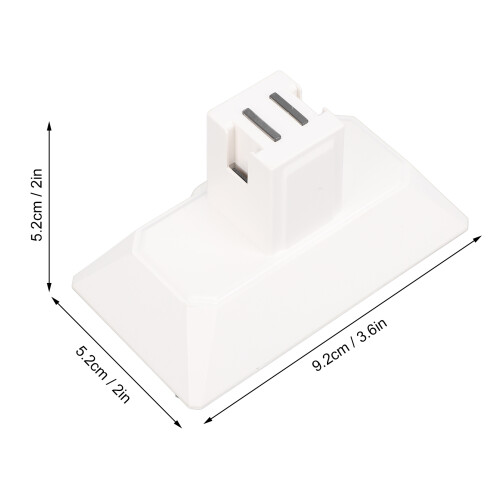 Dock bianco per controller Switch Type-C 9.2x5.2x5.2 cm 1