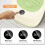 Baby Bath Support with Thermometer, 52x27cm, Green, Portable 7