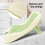 Baby Bath Support with Thermometer, 52x27cm, Green, Portable 4