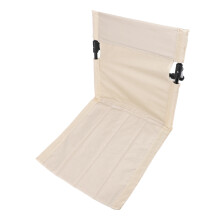 Chaise de plage kaki au sol pliable 690 g 373942 cm