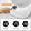 Baby Bath Support with Thermometer, 52x27cm, Grey, Portable 7