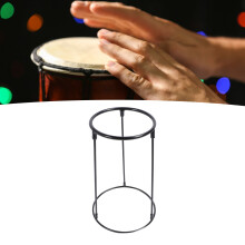 Lightweight Carbon Steel Djembe Floor Stand for Home & Shops