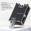 TPA3116D2 100W Modulo amplificatore 89x45x20mm nero DC7-24V 9