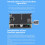 TPA3116D2 100W Modulo amplificatore 89x45x20mm nero DC7-24V 6