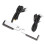 1 coppia indicatori LED da 12V ambra DRL bianco argento 15