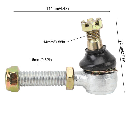 Rotule de biellette de direction 14 mm pour quad tout-terrain 1