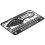 4Pcs Black 304 Stainless Steel Multifunction Survival Card Tool 8
