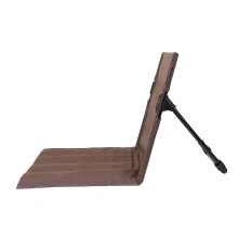 Chaise de plage au sol marron 37x39x42 cm 690 g