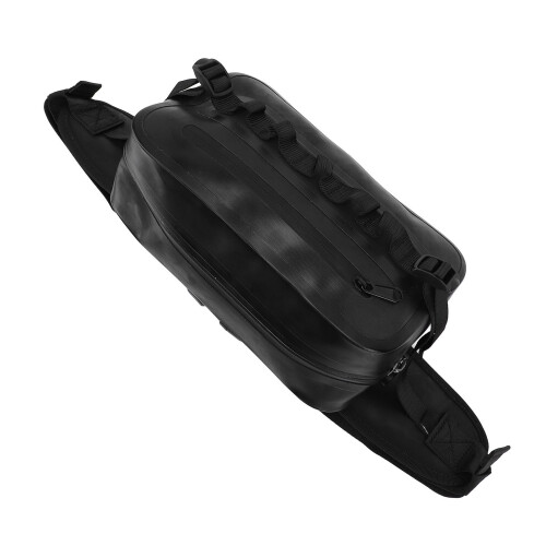 TPU Angler-Gürteltasche Einheitsgröße groß Schwarz