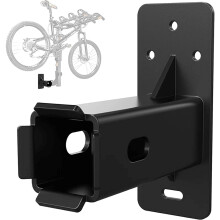 Portabici da gancio da 2 pollici 190x152x76 mm nero 300 libbre