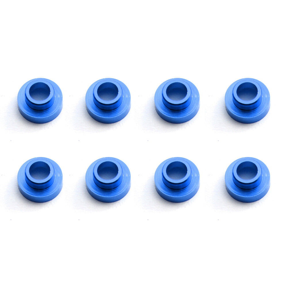8Pcs M3 Aluminum Alloy Counterbore Washers, Blue, 6.4Mm Outer Diameter 9401333704626