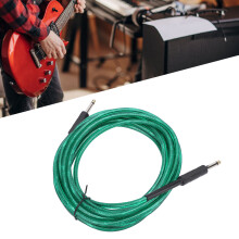 GT-89 Cavo per chitarra 6 m verde 6,35 mm testa dritta