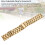 Correa de acero inoxidable de 3-eslabones 22mm Gear S3/S2 4