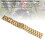 Correa de acero inoxidable de 3-eslabones 22mm Gear S3/S2 6