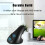 Mouse verticale USB-C 500 mAh 10x6,5x8,5 cm nero 11