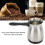Macchina per caffè turco 600ml 10.5x12x9.5cm Argento/Nero 8