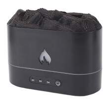 Volcano Diffuseur d'arĂ´mes 250 ml 17 x 8 x 13,5 cm Noir
