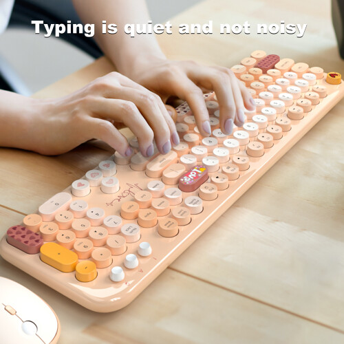 MOFII Wireless Keyboard & Mouse Set – 104 Keys, 4-Color Options, USB, Compact 2