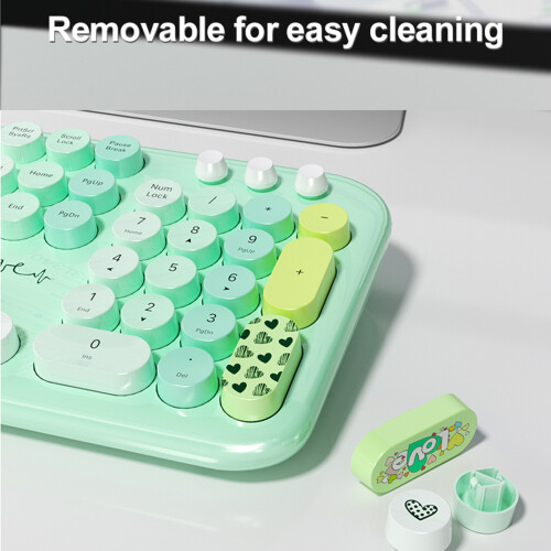 MOFII Wireless Keyboard & Mouse Set – 104 Keys, 4-Color Options, USB, Compact 1