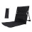 Chaise Lazy 1 place, 37  39  42 cm noir 3