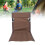 Chaise longue simple avec dossier 37 x 39 x 42 cm Marron 1