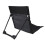 Chaise Lazy 1 place, 37  39  42 cm noir 12