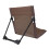 Chaise longue simple avec dossier 37 x 39 x 42 cm Marron 9