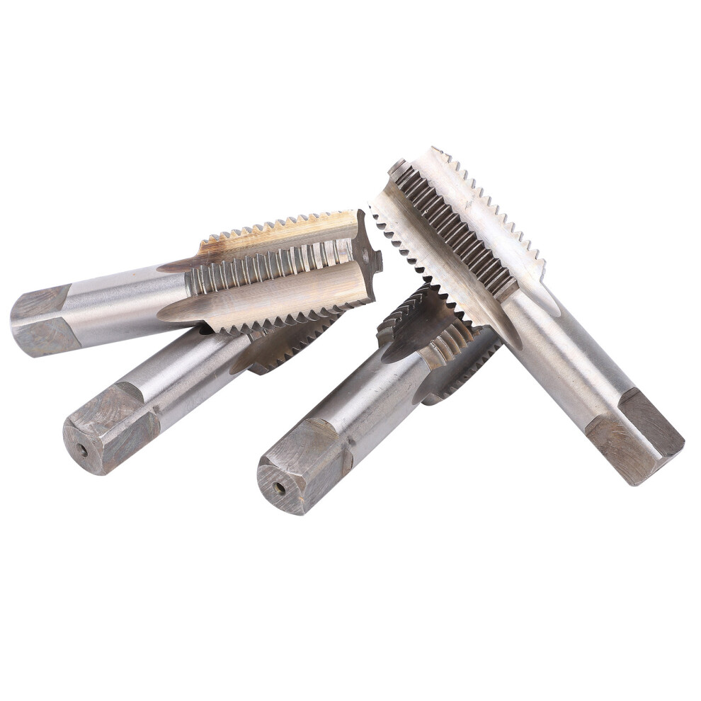 4pcs M30 Alloy Steel Hand Tap Set, Straight Flute, Metric System