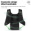 Sac d'hydratation pour vélo 7 L, 370  190 mm, Noir/Vert 5