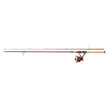 Berkley Cherrywood Spinning Rod, Lightweight with Cork Handle ? Saltwater and Freshwater Spin Fishing Rod for Anglers, Predator Fishing, Unisex, Red,
