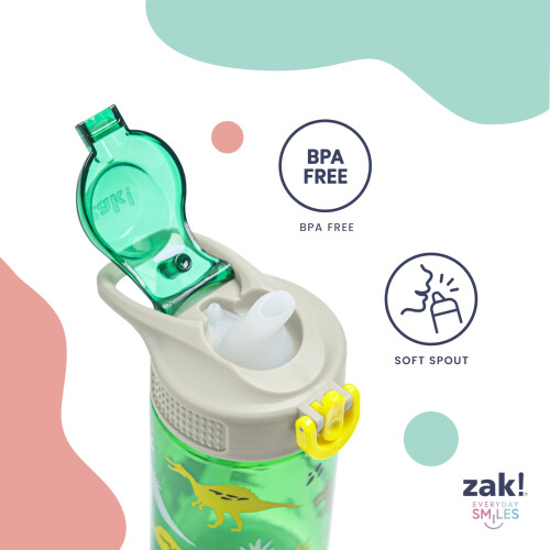 Zak Designs Disney und Pixar Alles steht Kopf 2 Sage Wasserflasche für Schule oder Reise, 25oz 2