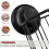 MaxHold No-Drilling/Suction Cup Multi-Functional Combo Basket - Vaccum System - Stainless Steel Never Rust - Black - for Bathroom & Kitchen 3