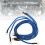 Kit di cavi di terra per auto 5 pezzi 0-48V 7.4mm blu 8
