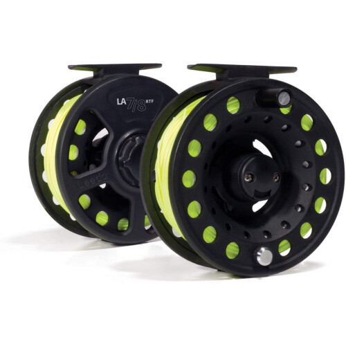 LEEDA LA Fly Reel Pre Loaded With Fly Line Ready To Fish (#7/8 With Line)