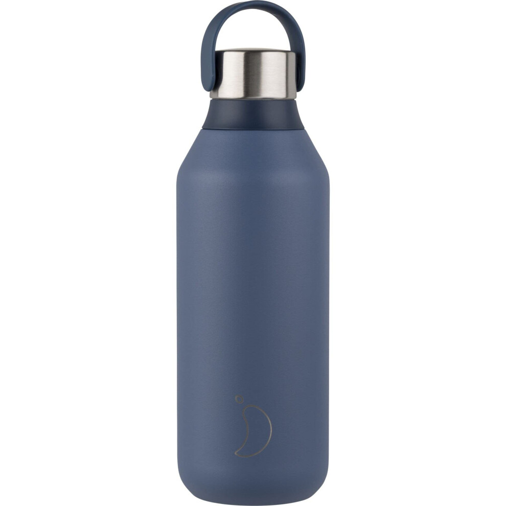 Chilly's B2B_B500S2WBLU Series 2 Vacuum Flask Stainless Steel in Whale ...