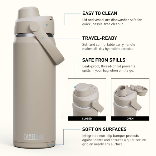 CamelBak CamelBak - CB2932101060 - Drinking bottle - Thrive Chug Vacuum - 0,6L - beige 2
