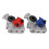 1 par de Gladhand de 37 grados 035092 Rojo Azul 3