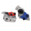 1 par de Gladhand de 37 grados 035092 Rojo Azul 15