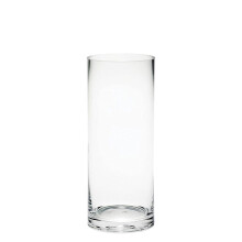 Floralcraft? 12cm x 30cm Clear Glass Cylinder Vase, Decorative Tall Flower Vase Plant Bud Container for Home Office Wedding Table Centerpiece