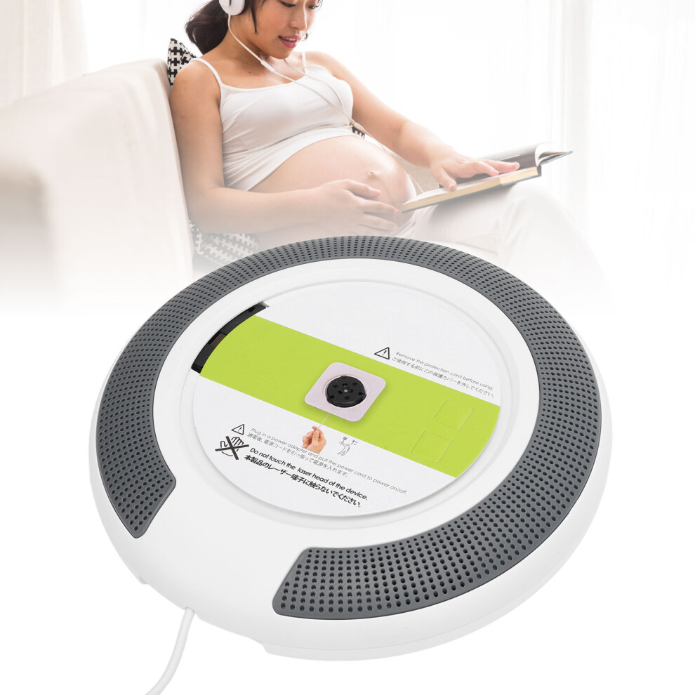 Wall Mount Portable CD Player with Bluetooth 5.0, Remote, Digital Display