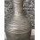 Silver handmade bamboo vase 60cm tall floor or table vase 4