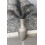 Silver handmade bamboo vase 60cm tall floor or table vase 3