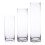 Glass Cylinder Vase Set of 3 vases. 2