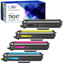 LxTek TN-247 TN-243 Compatible Toner for Brother TN247 TN243 for Brother HL-L3230CDW L3210CW DCP-L3550CDW DCP-L3510CDW HL-L3270CDW MFC-L3750CDW